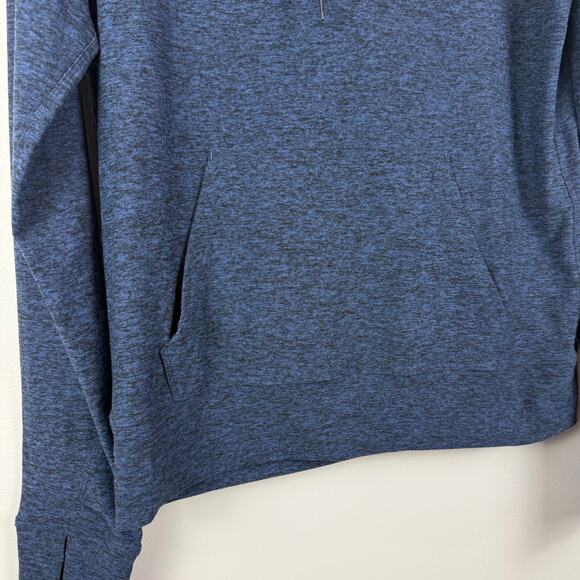 Outdoor Voices Hoodie Women's Medium Blue Cloudknit Stretch Long Sleeve Pullover - Picture 4 of 10